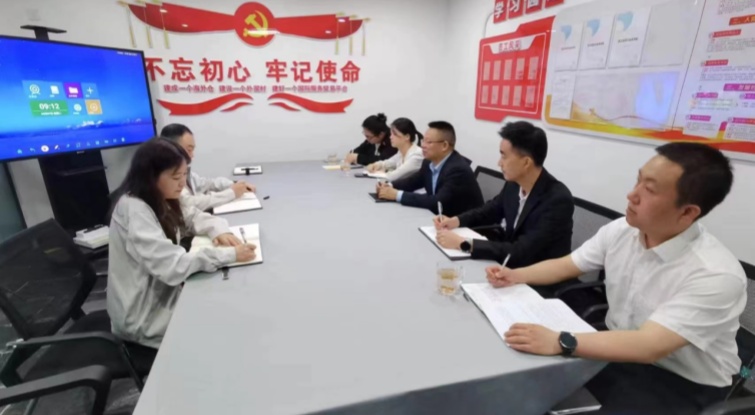 WG电子官网公司调研外贸包联企业